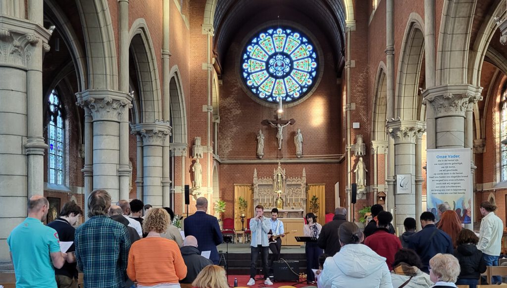 foto in de kerk