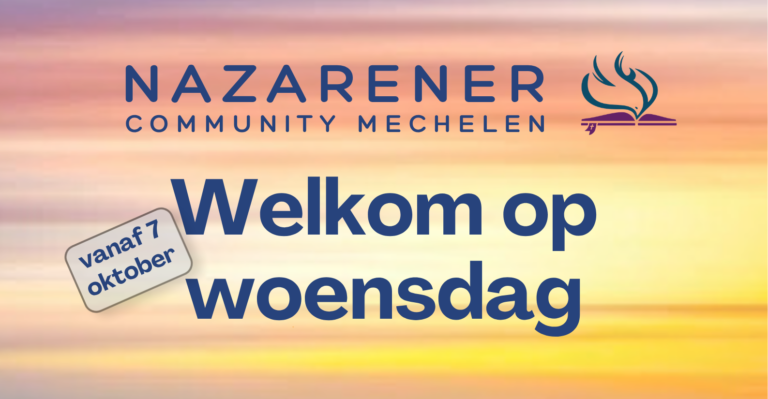 Van elke maand naar elke week… op woensdag